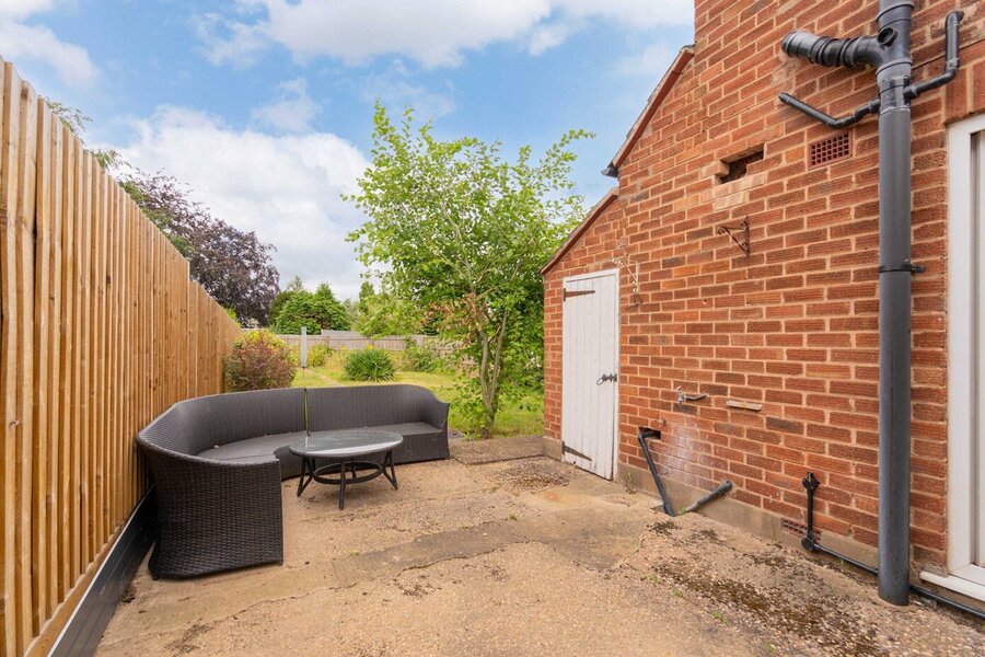 Side Of Back Garden