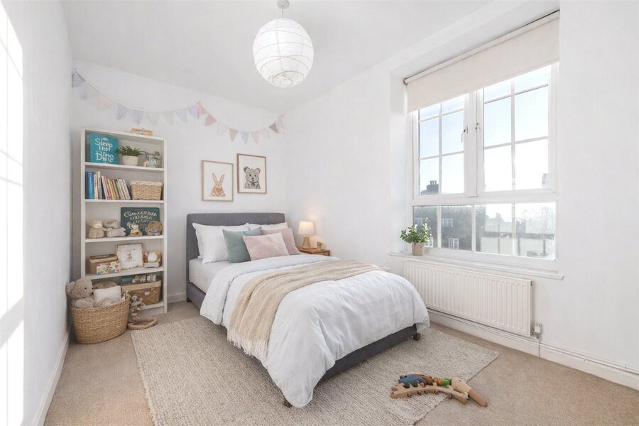 Bedroom - AI Staged
