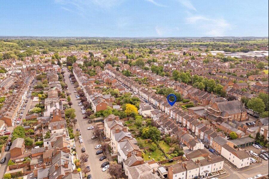 Pinpoint Drone Shot