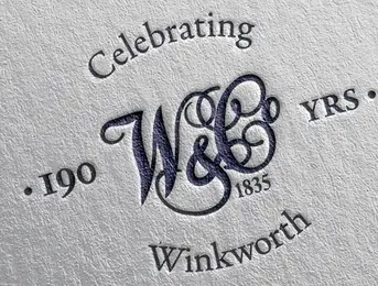 a close up of a logo
