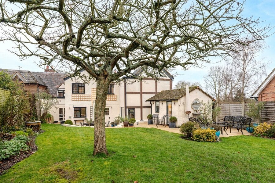 Rear To House Tree