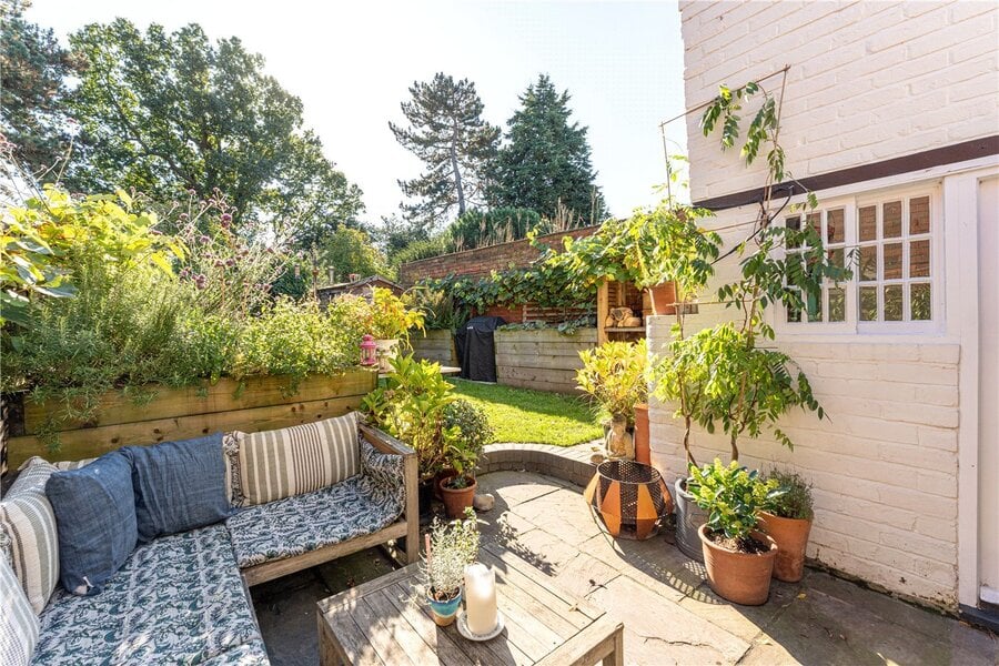 Garden From Terrace