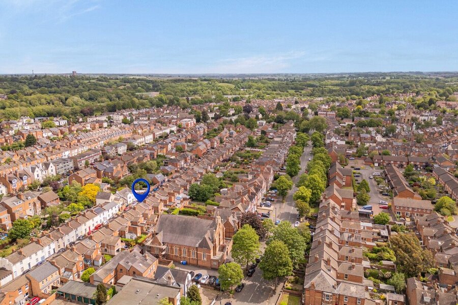 Pinpoint Drone Shot