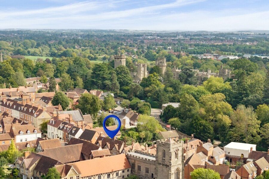 Drone To Castle