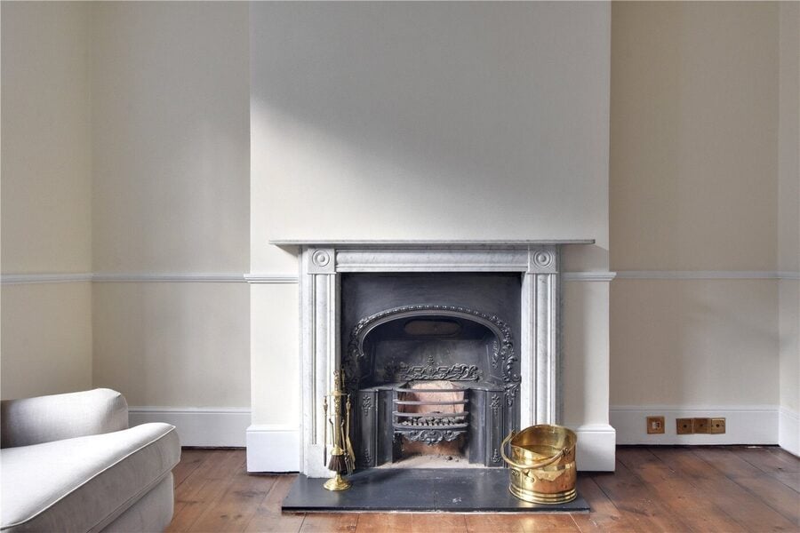 Reception Fireplace