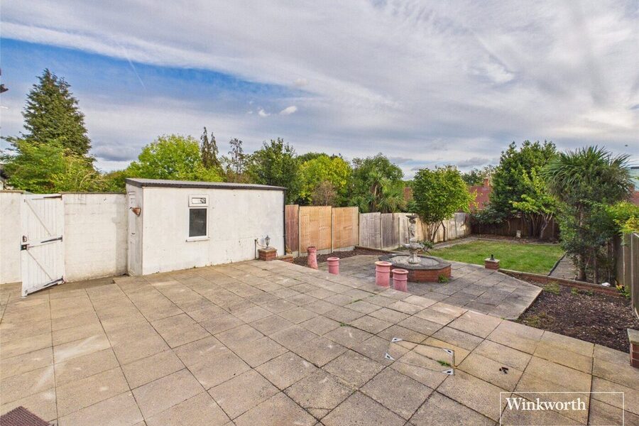 Rear Patio Area