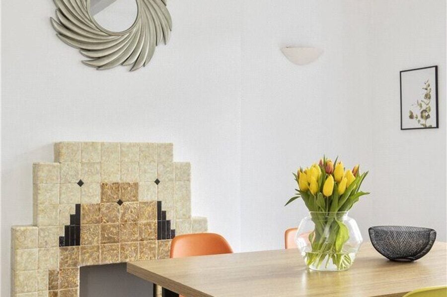 "Deco" Fireplace