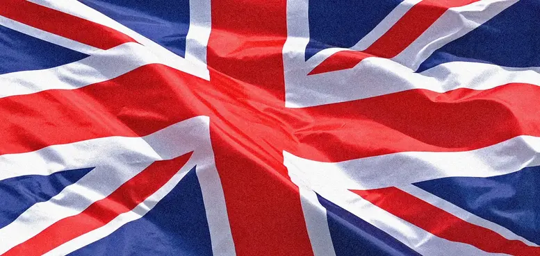 a close up of a flag