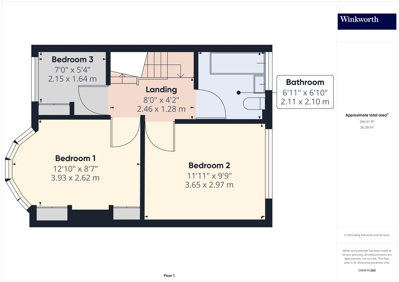 1st Floor Floorplan