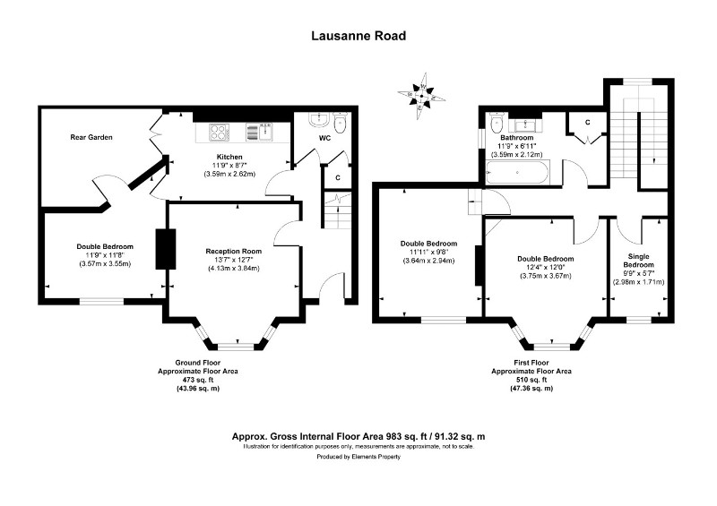 Lausanne Road, Nunhead, London, SE15
