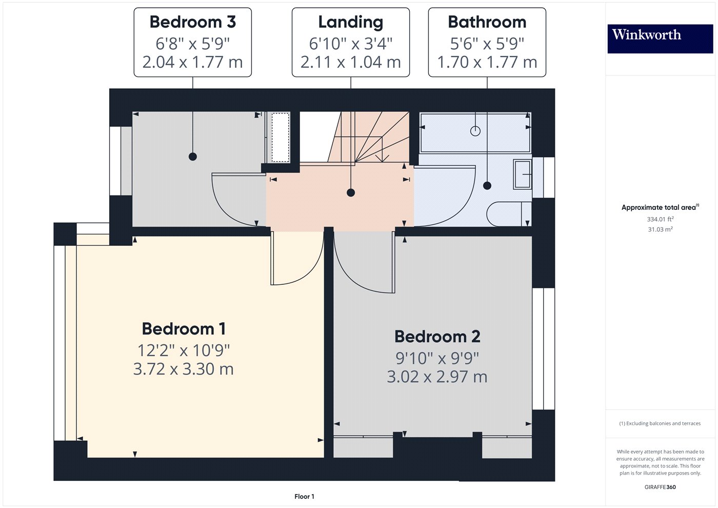 1st Floor Floorplan