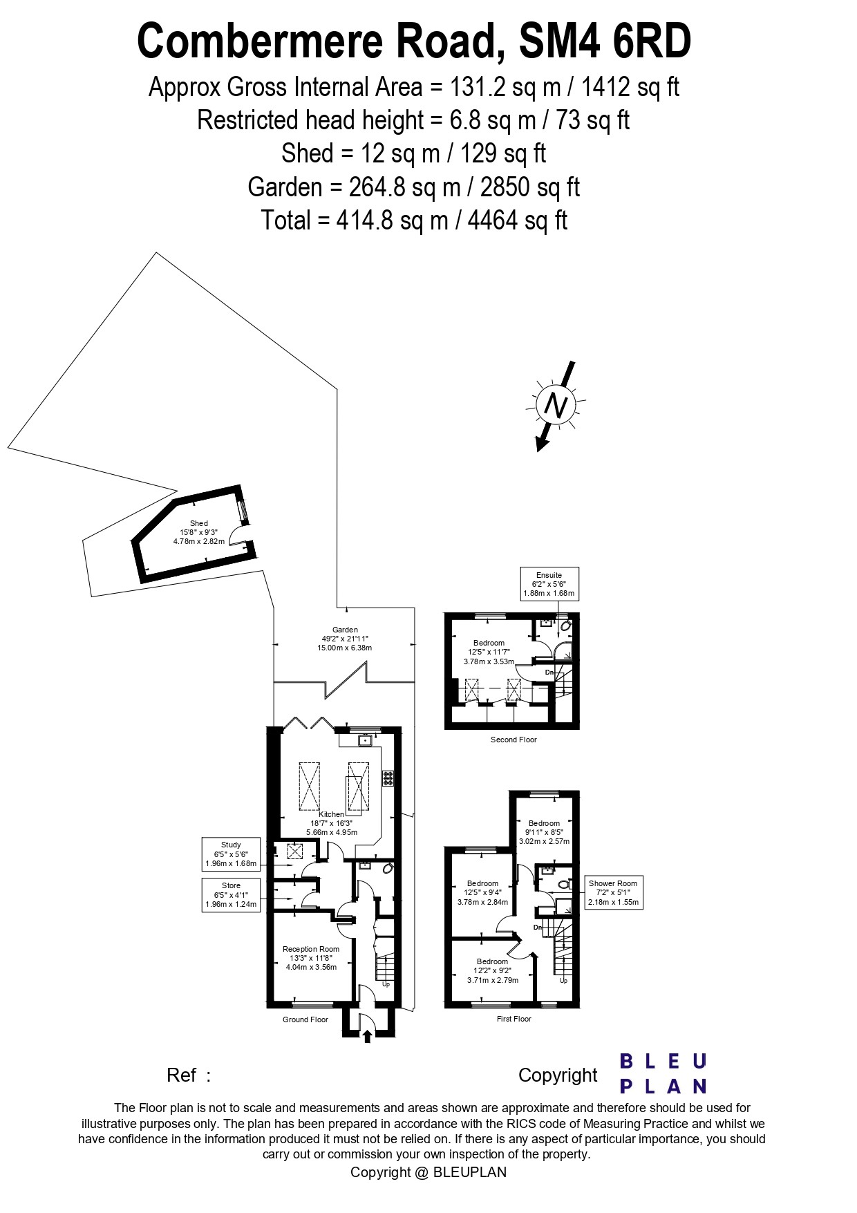 4 bedroom property for sale in Combermere Road, Morden, SM4 (Ref