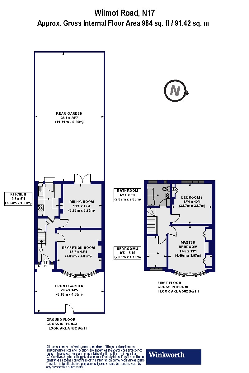 3 bedroom property for sale in Wilmot Road, London, N17 (Ref HAR240034