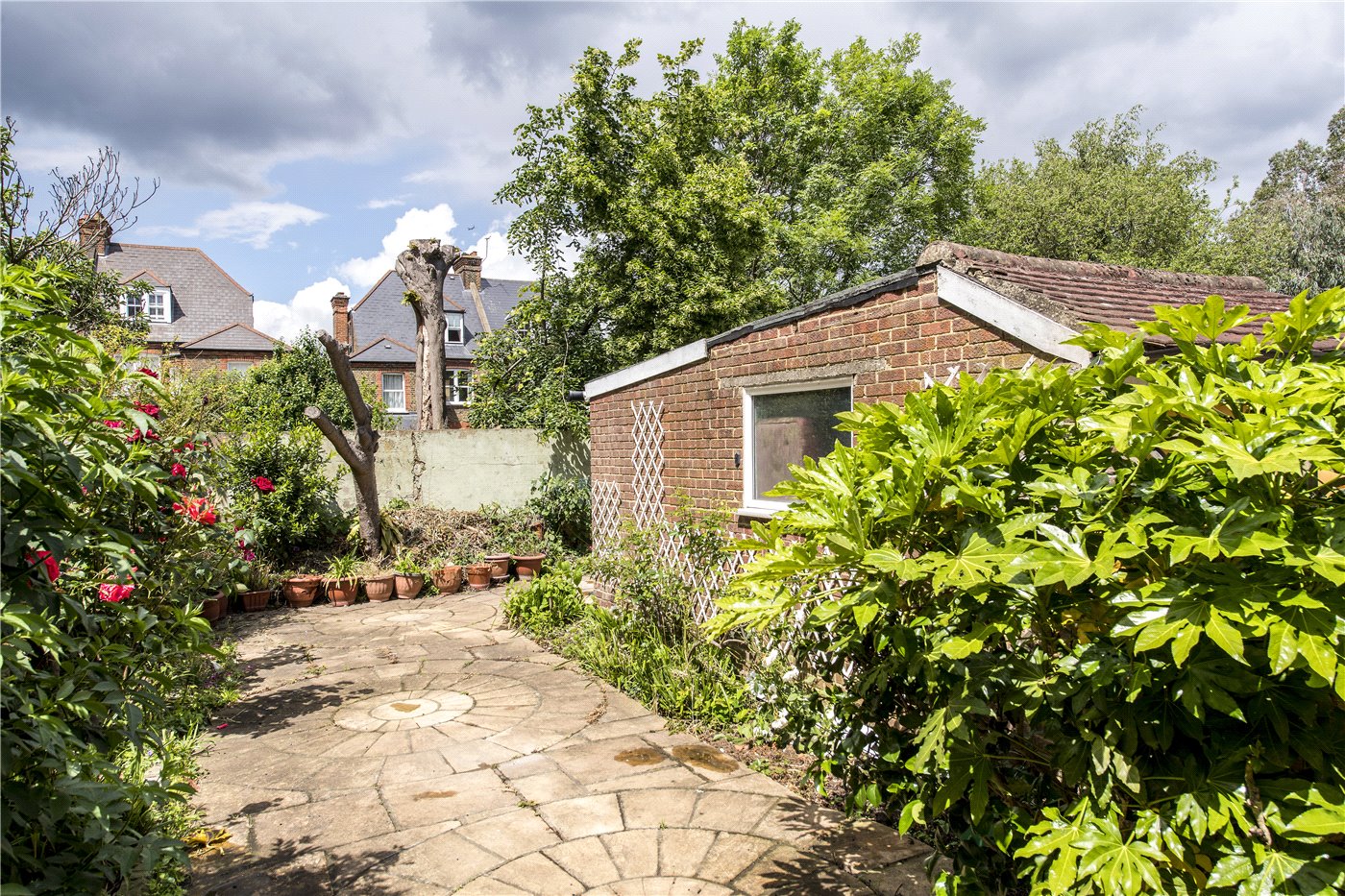 Rear Garden/Garage