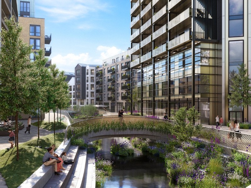 Wandsworth Mills, London, SW18