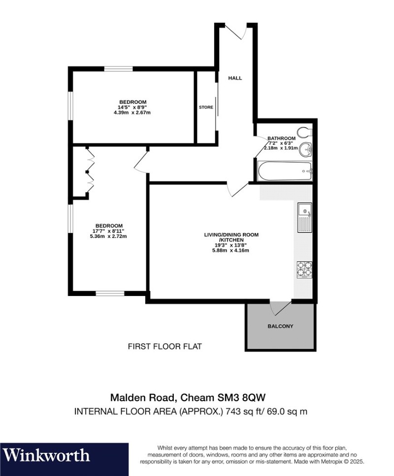 Malden Road, Cheam, Sutton, SM3