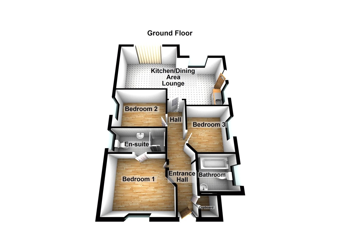 3 bedroom property for sale in Stainfield Road, Hanthorpe, Bourne, PE10