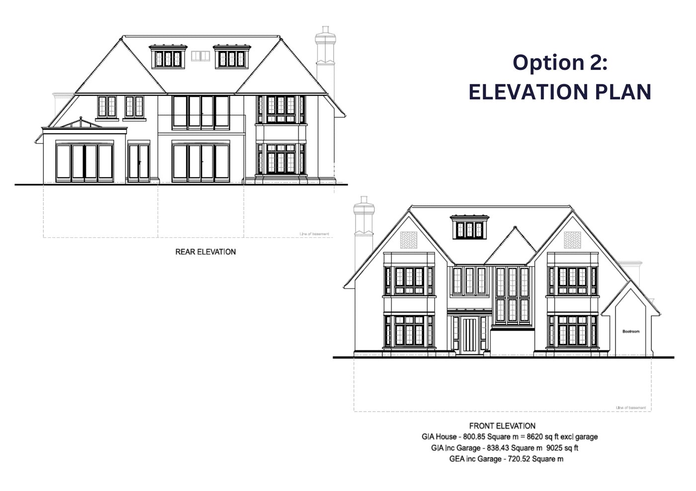 Opt 2 Elevations