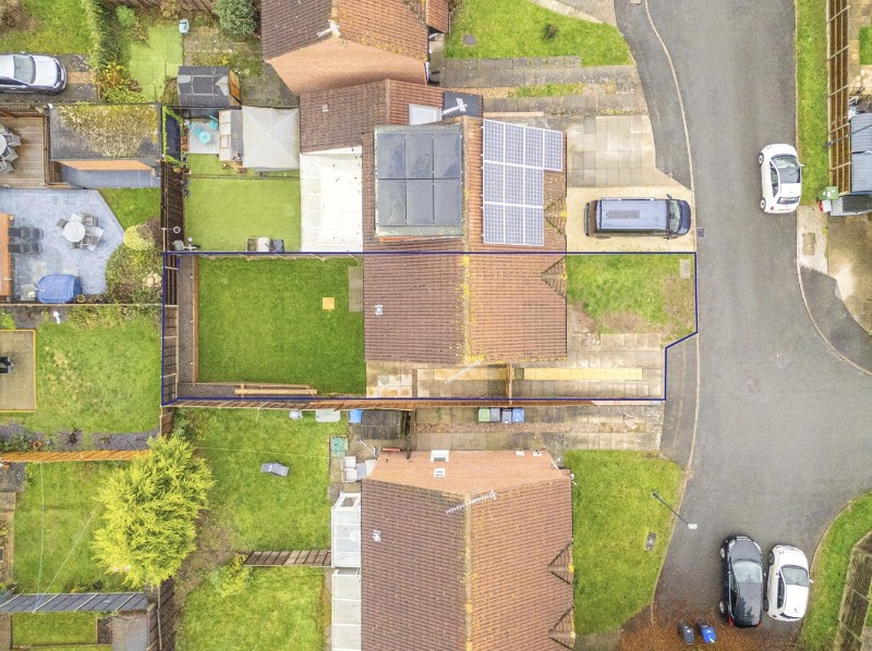 Charlecote Gardens, Sydenham, Leamington Spa, Warwickshire, CV31