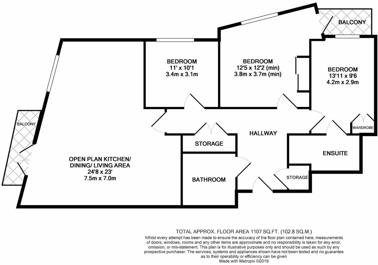 3 bedroom property for sale in Beacon Road, Bournemouth, Dorset, BH2