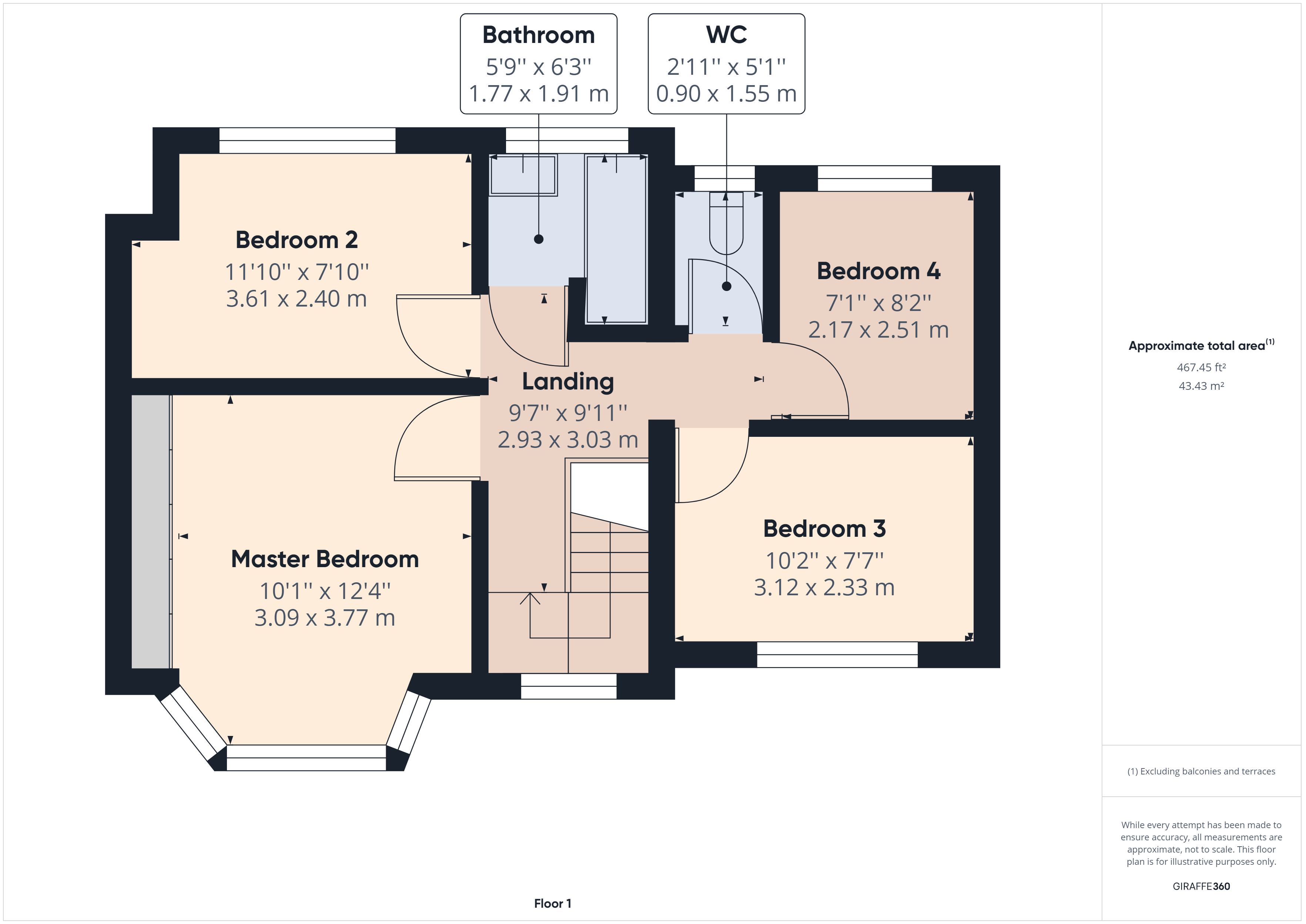 1st Floor Floorplan