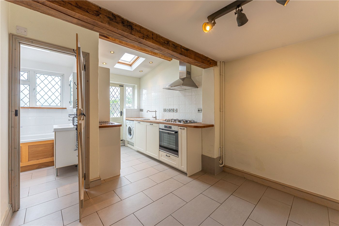 Kitchen With Bathroo