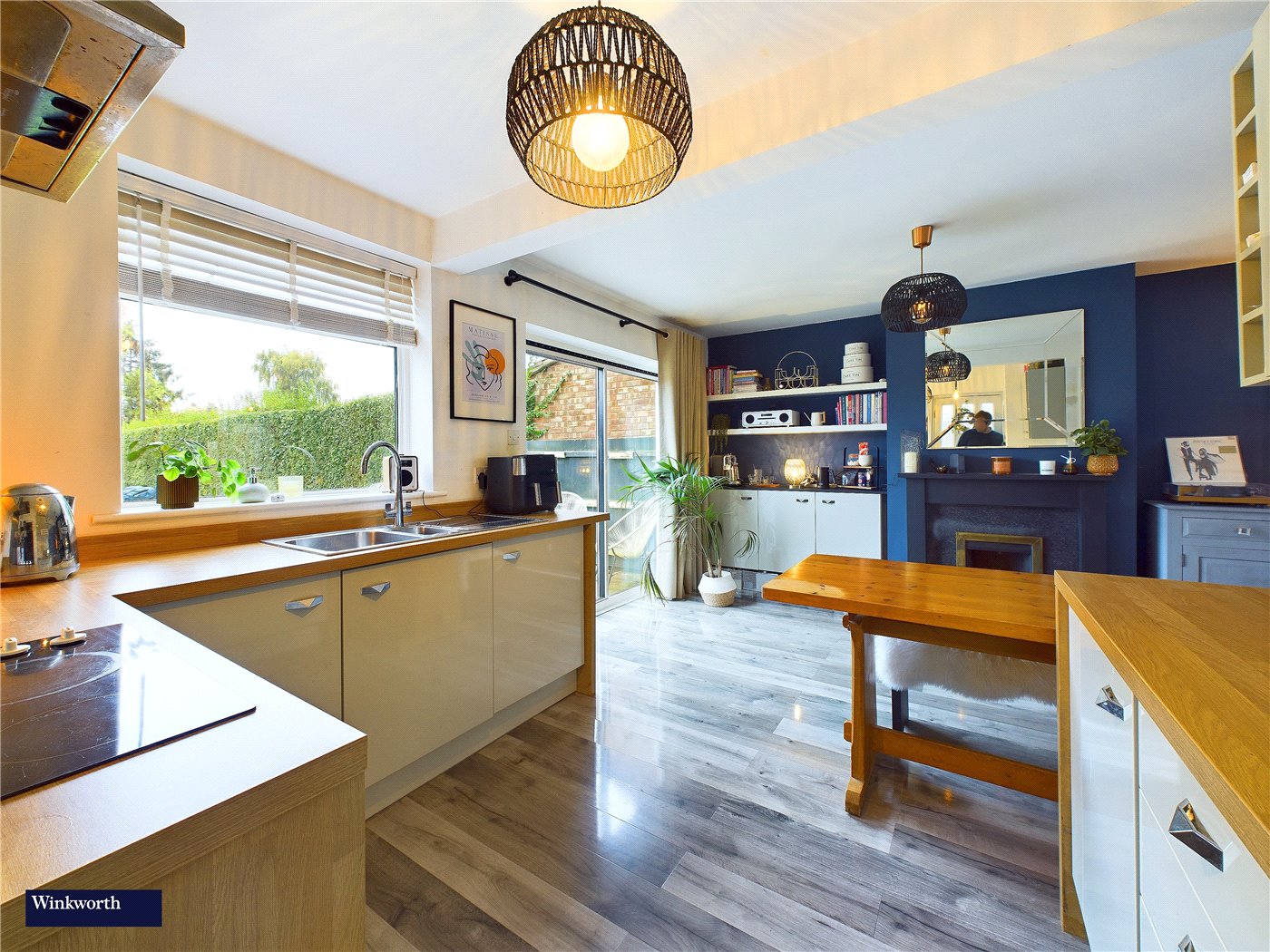 Kitchen To Dining