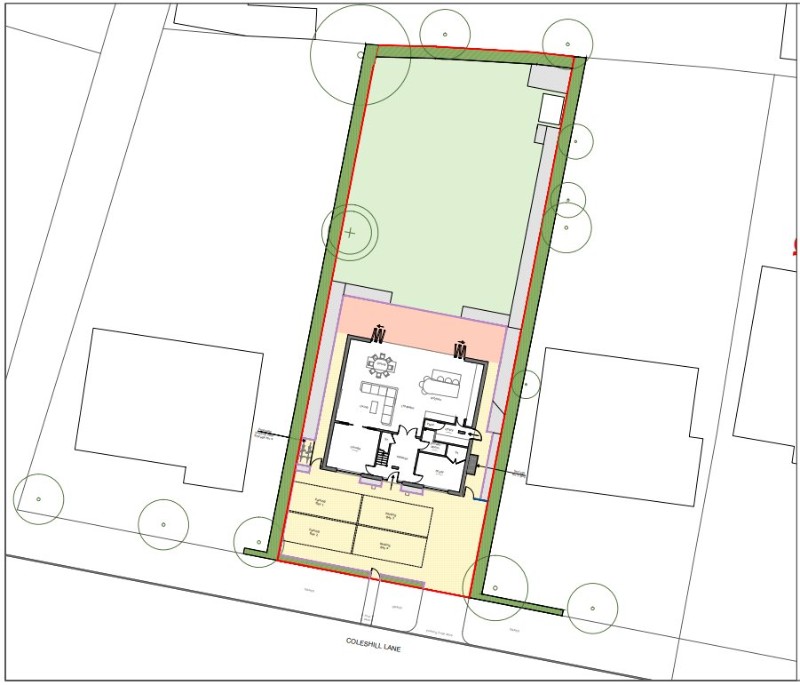 Coleshill Lane, Winchmore Hill, Amersham, Buckinghamshire, HP7
