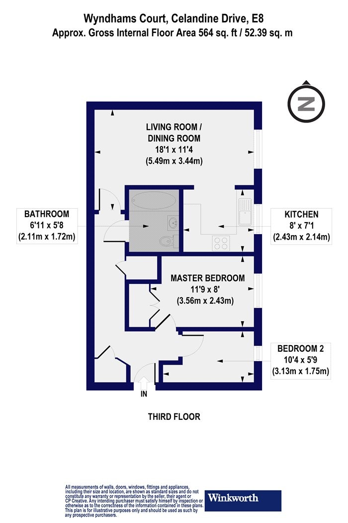 Wyndhams Court, 32 Celandine Drive, London, E8
