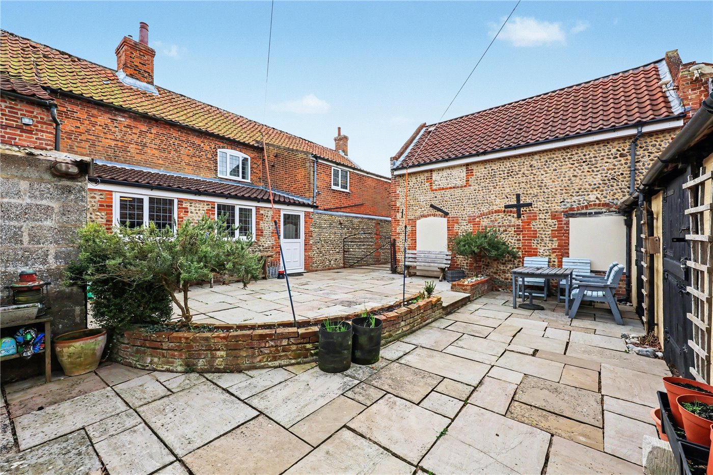 Farm House Courtyard
