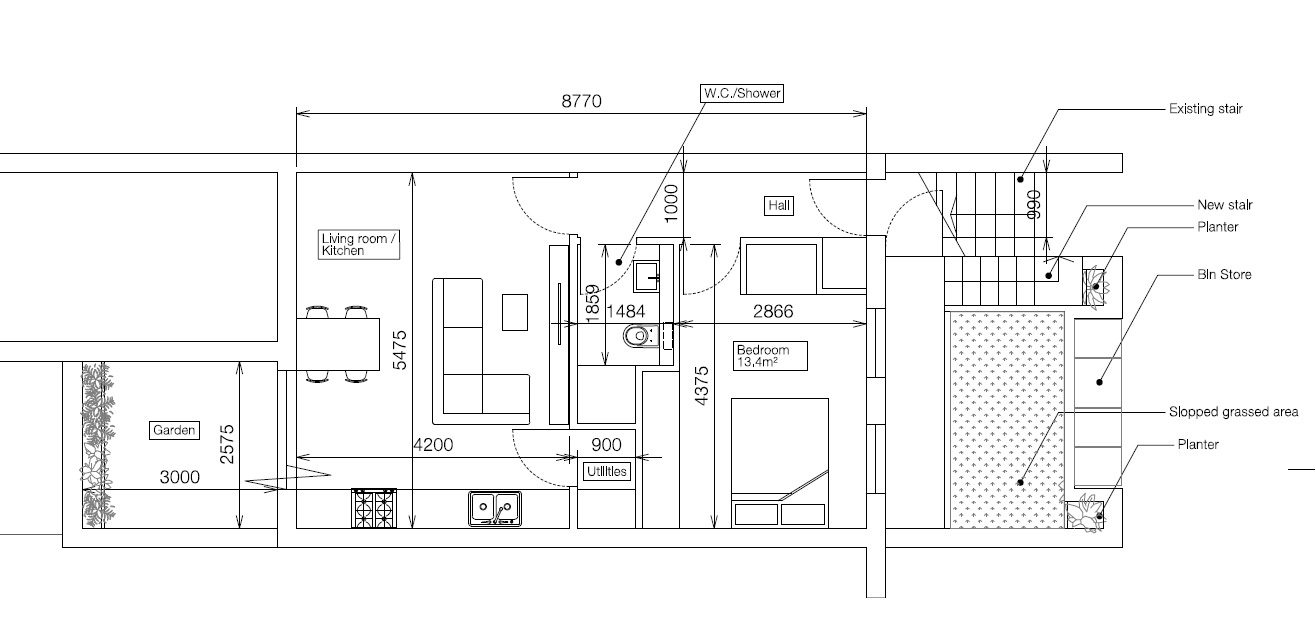 Proposed Basement