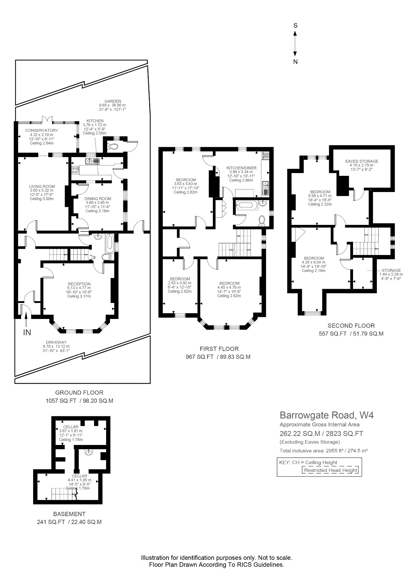 6 bedroom property for sale in Barrowgate Road, Chiswick, W4 (Ref