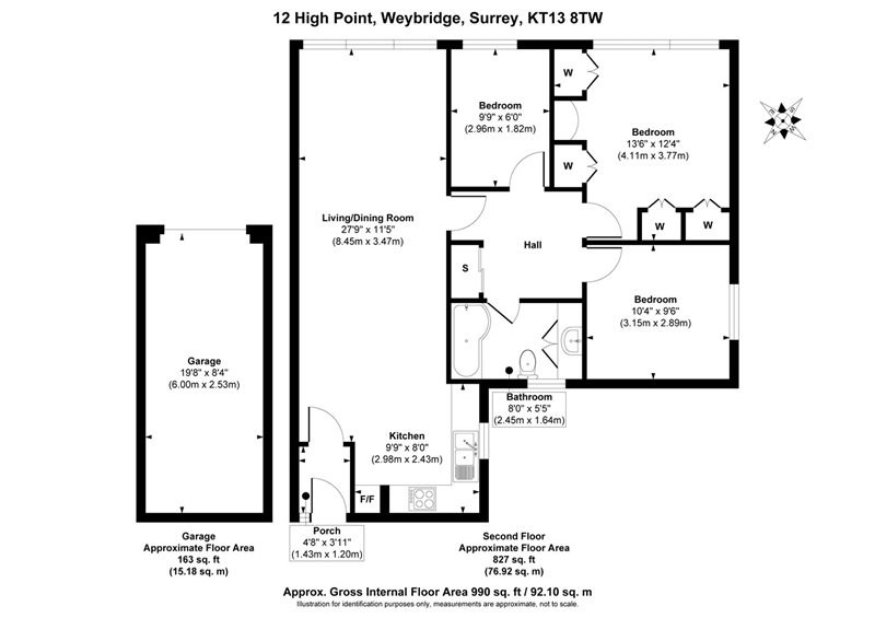 High Point, Weybridge, Surrey, KT13