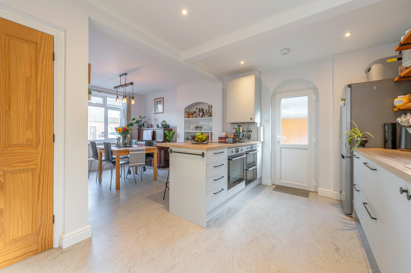 Kitchen To Dining