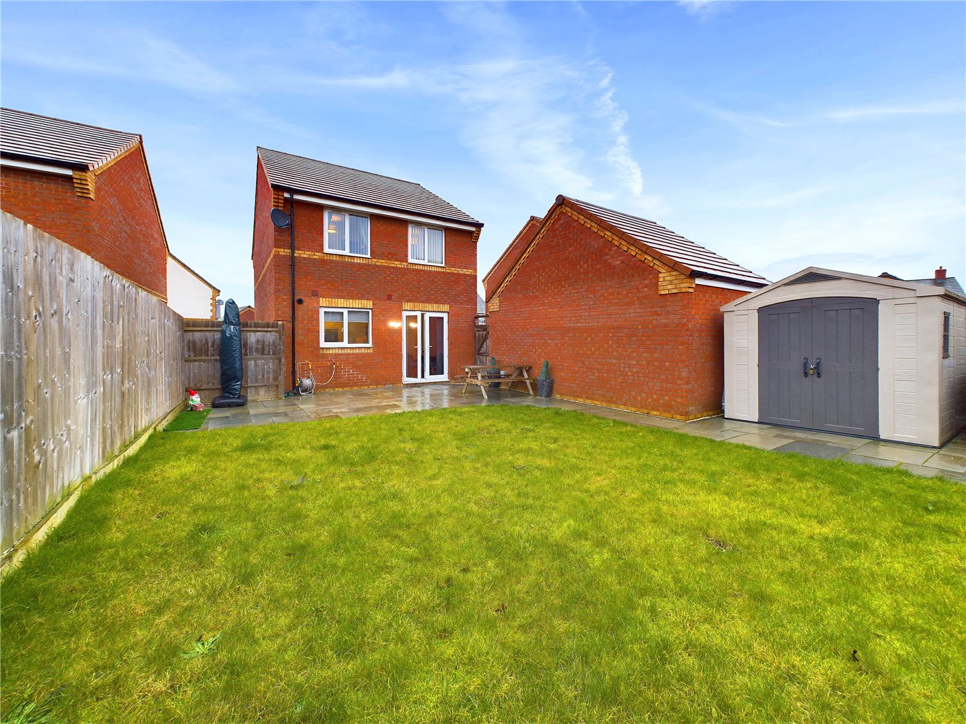 Grass To House
