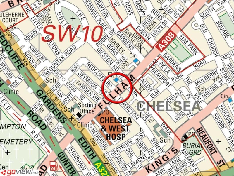 Fulham Road, West Chelsea, London, SW10