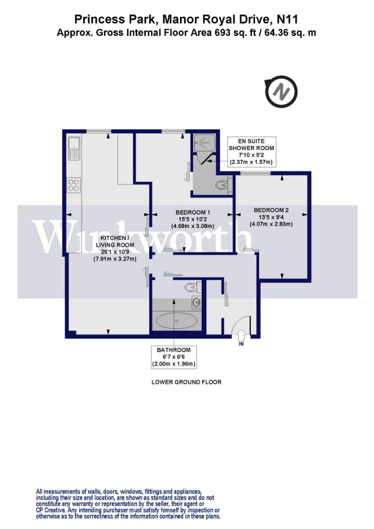2 bedroom property for sale in Princess Park Manor, Royal Drive, London