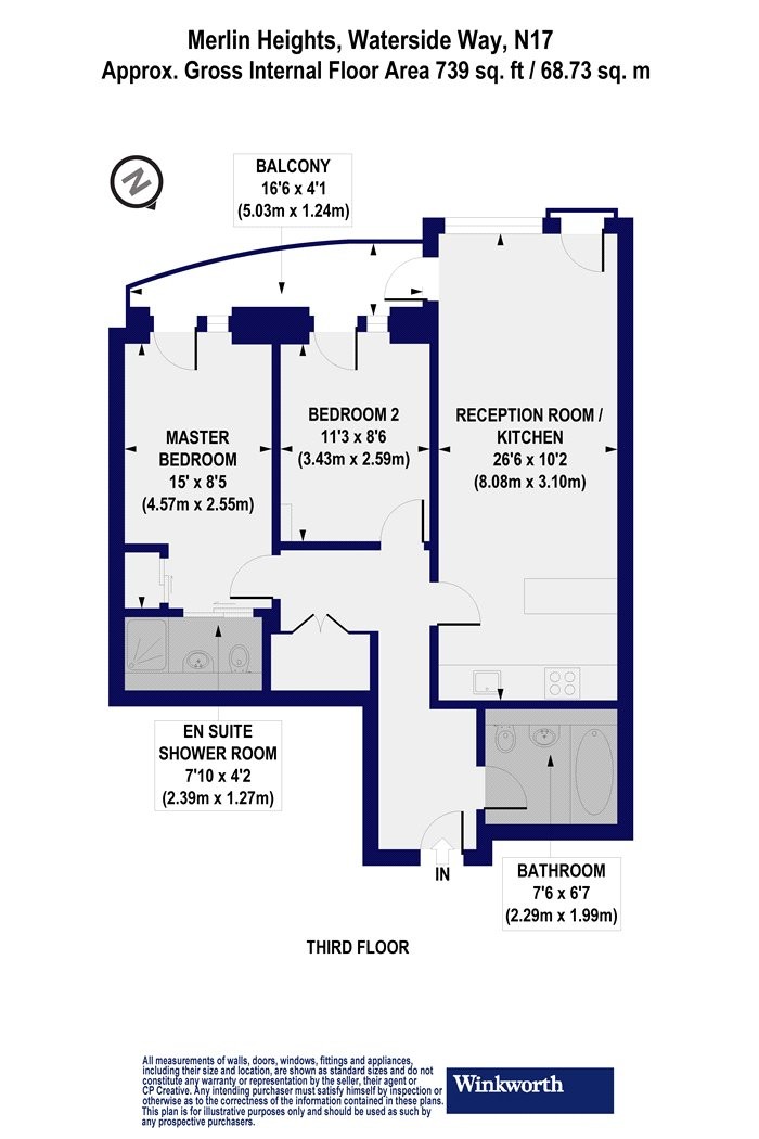 Merlin Heights, Waterside Way, N17