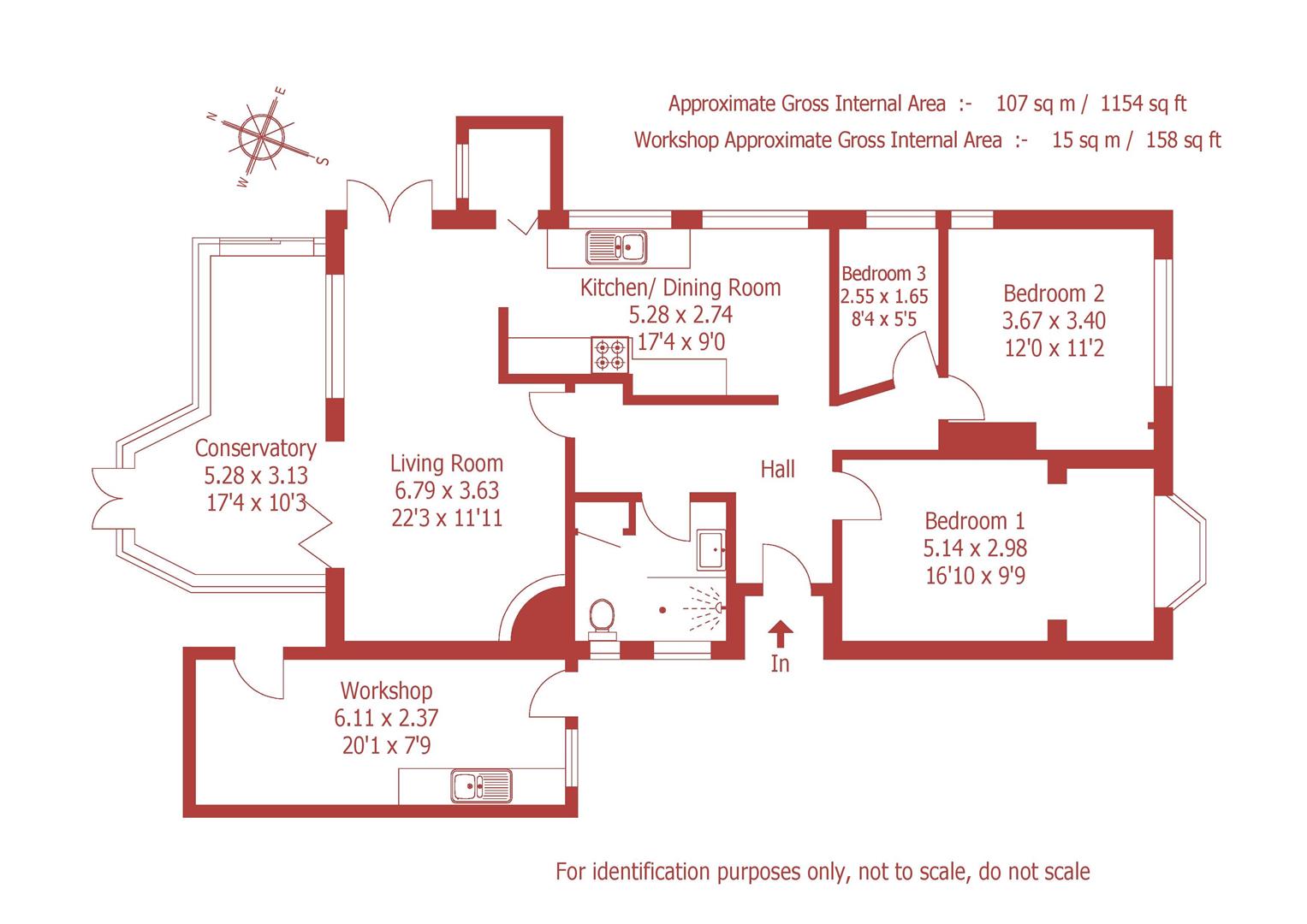 A FLOOR PLAN 105 Mer