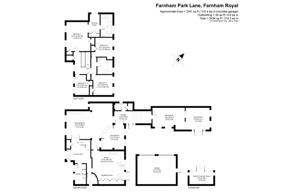 4 bedroom property for sale in Farnham Park Lane, Farnham Royal, SL2 (Ref BEA200130) £1,995,000