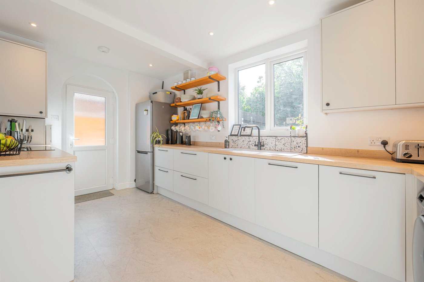 Kitchen To Back Door