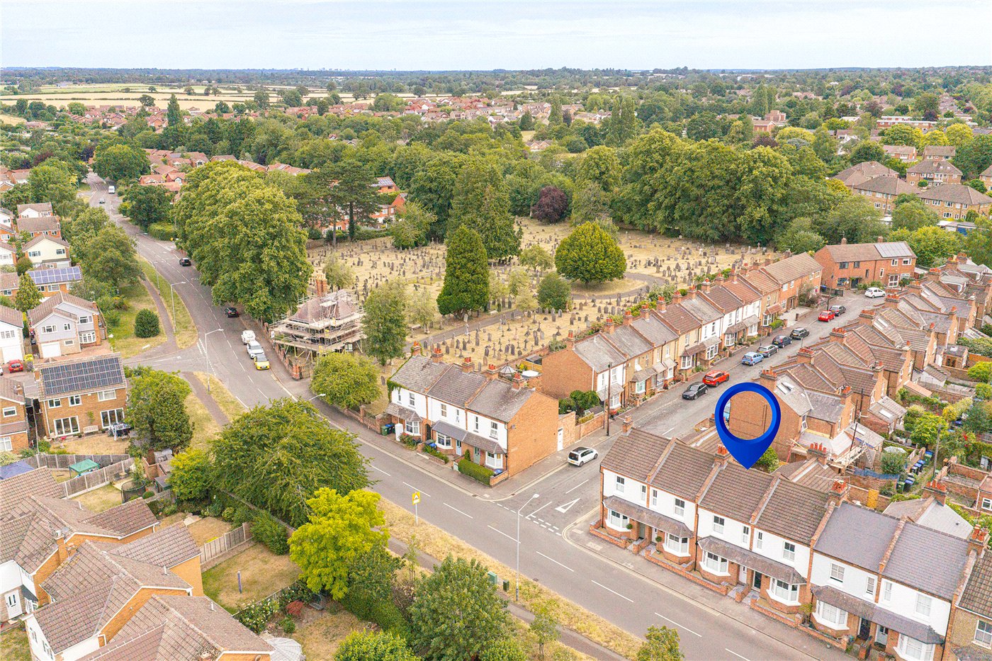 Drone To Fields