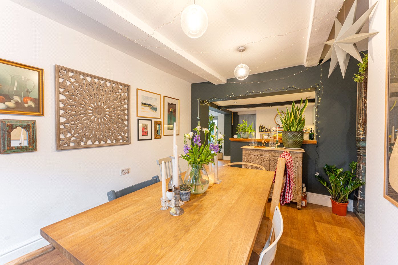 Dining To Kitchen An