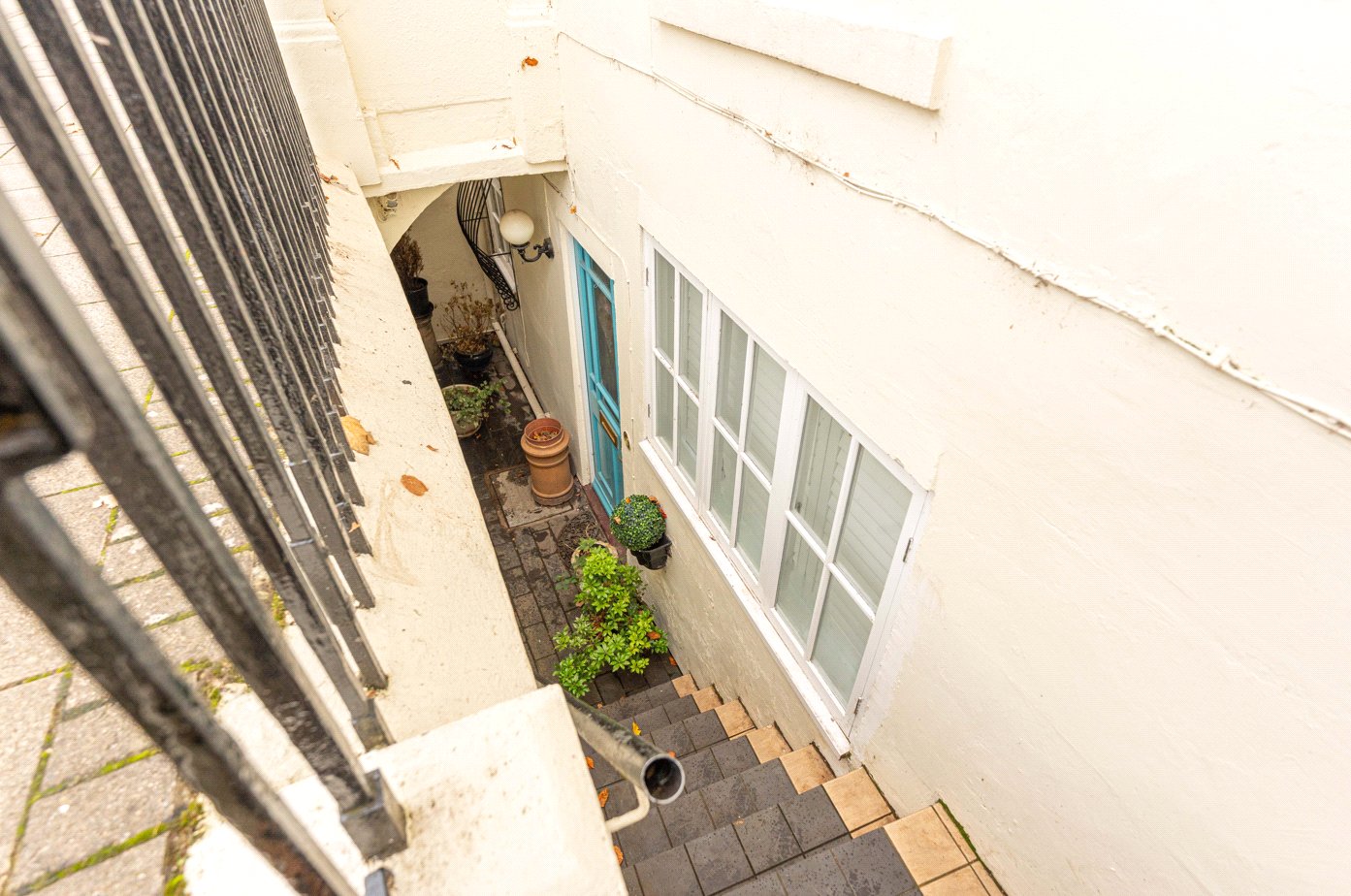 Entrance To Courtyar