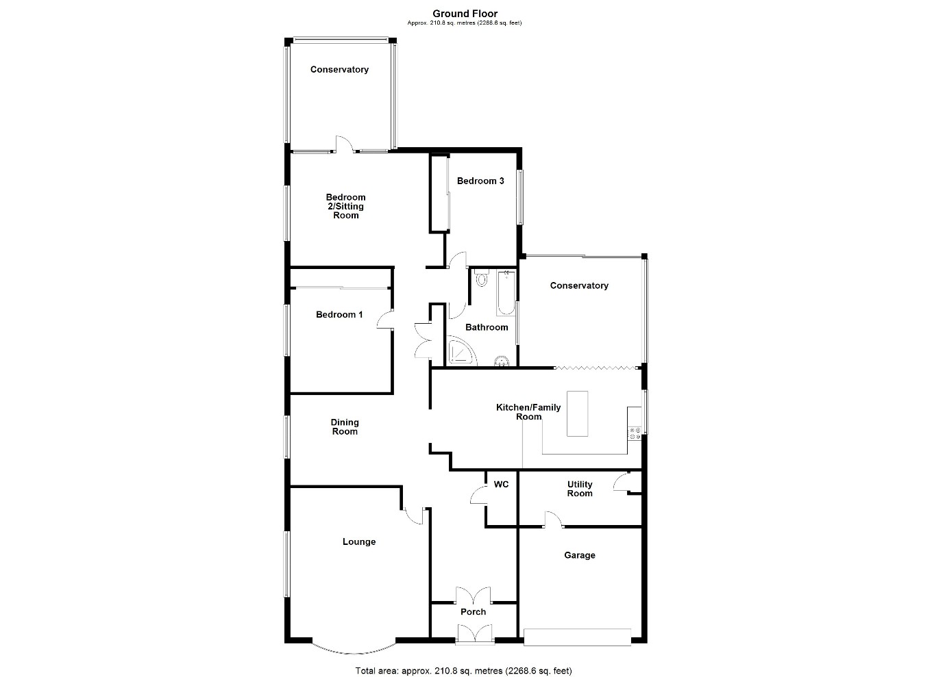 3 bedroom property for sale in Northorpe, Thurlby, Bourne, Lincolnshire