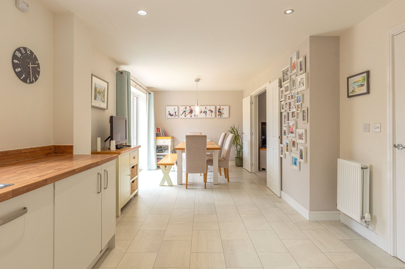 Diner From Kitchen
