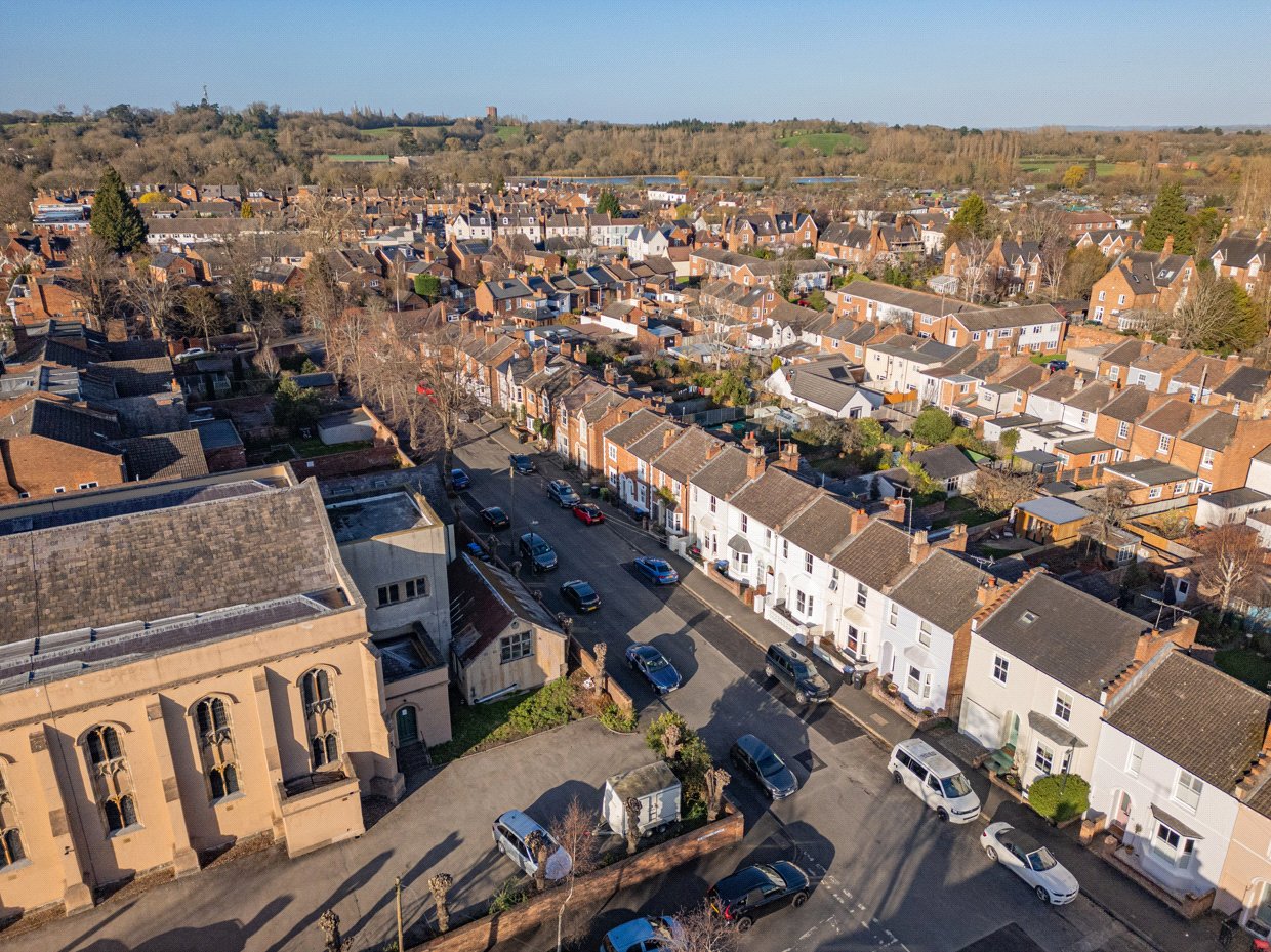 Upper Drone To House