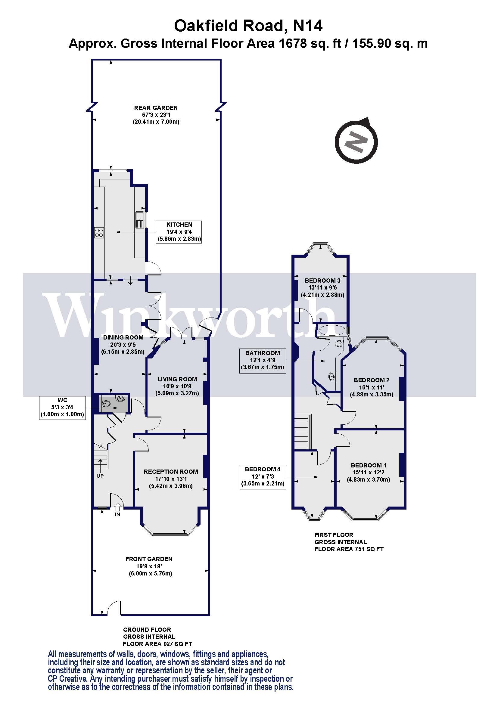 4 bedroom property for sale in Oakfield Road, London, N14 (Ref