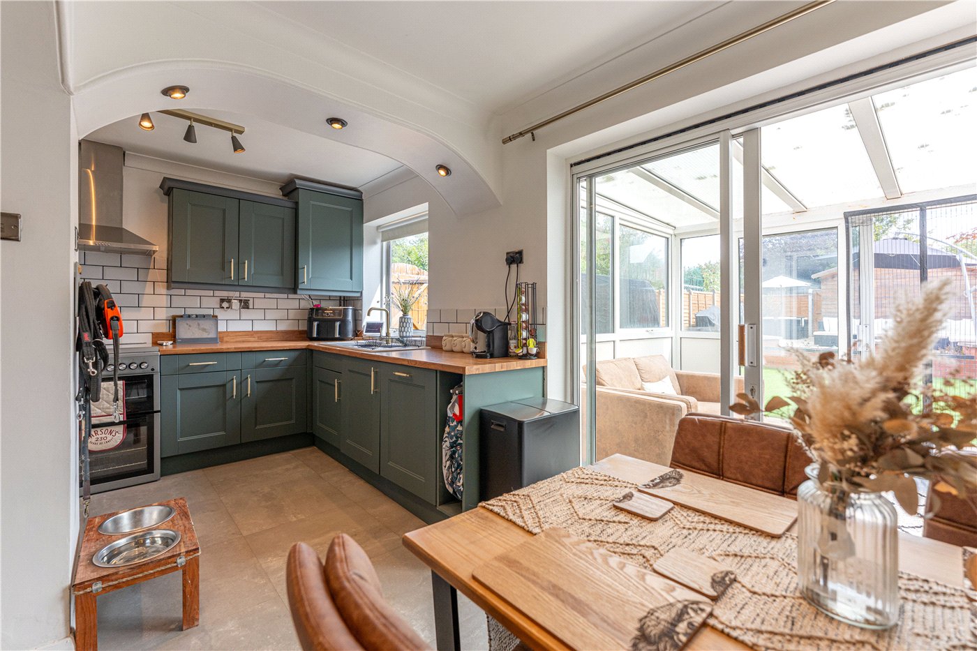 Kitchen From Dining