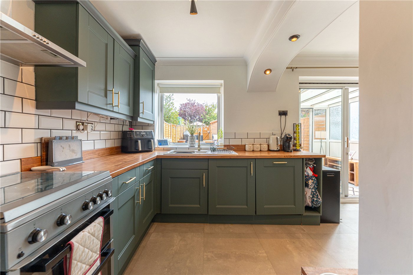 Kitchen From Hall